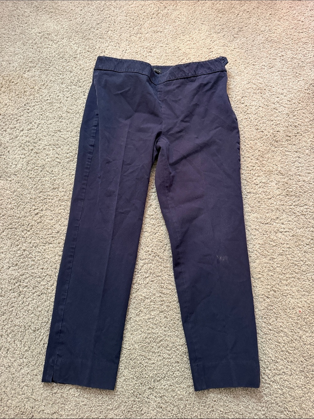 Talbots Navy Straight-Leg Women's Pants